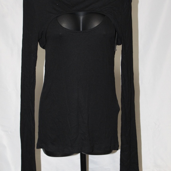 Replay Long Sleeve Cut Out Top. - Picture 2 of 9